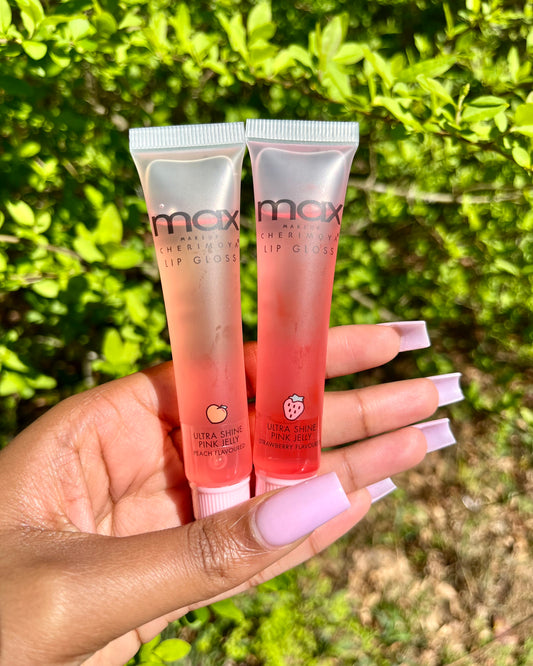 CHERIMOYA MAX LIP GLOSS STRAWBERRY & PEACH